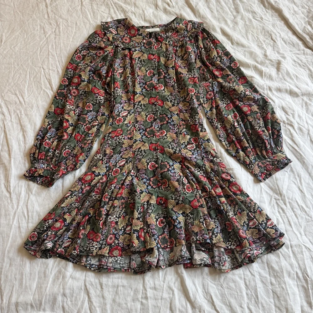 Doen Camden Dress Wildberry Thicket XS - Picture 5 of 11